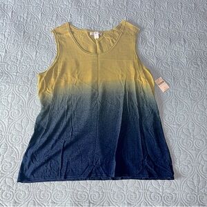 2piece set Coldwater Creek Tank and Cardigan